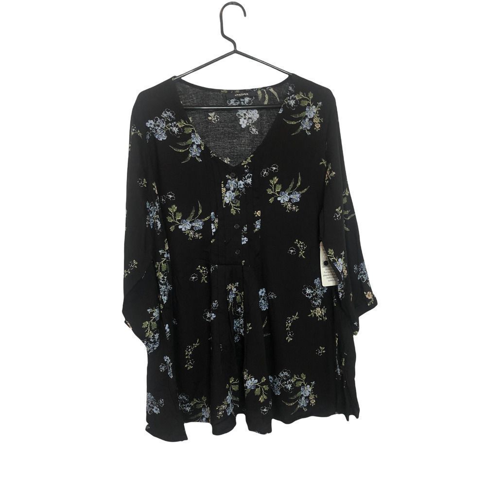 NWOT Chelsea Studio Floral Blouse Sz 18/20